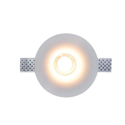 China Surface Mounted XD22 Modern popular interior decoration ceiling embedded anti-glare LED downlight frameless dimmable LED gypsum lamp for sale