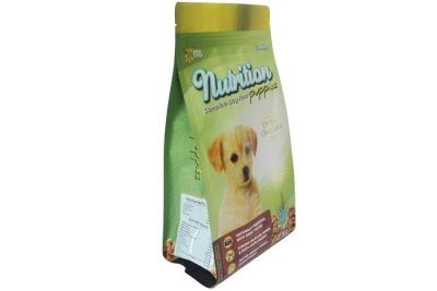 China Plastic Biodegradable Cat Litter Bags Printed Quad Packaging OEM for sale