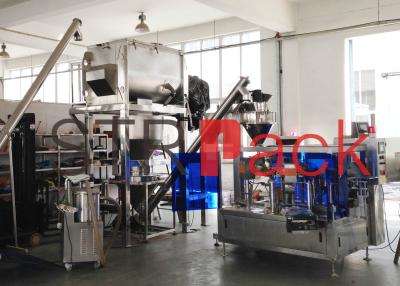 China Bohrer-trockene Pulver-Füllmaschine Premade Doypack/Milchpulver-Verpackungsmaschine zu verkaufen