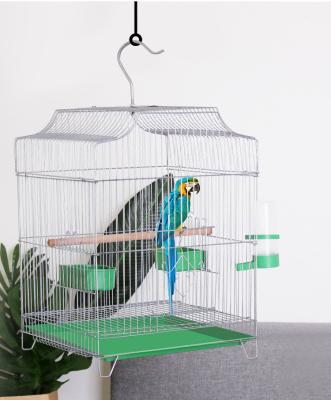 China Neworld Breathable High Quality Comfortable Foldable Peony Parakeet Cage Bird Breeding Cage for sale