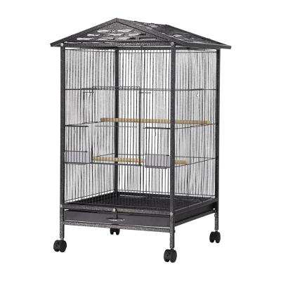 China Neworld Wholesale Bird Cage Breathable Factory Custom Large Foldable Indoor Outdoor Bird Cages for sale