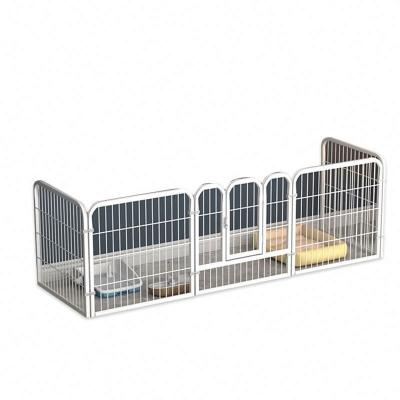 China Indoor Outdoor Dog Fence Animals Pet Sustainable Metal Large Dog Fence for sale