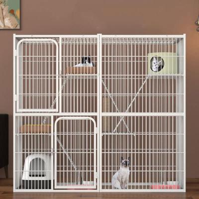 China Neworld Viable Cat House Large Cat Cage Indoor High Quality for sale