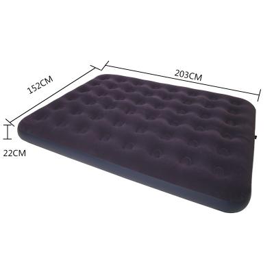 China Foldable Outdoor Camping Portable Comfortably Thickened Inflatable Air Mattress Mattress Rest Bed for sale