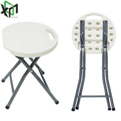 China Good Price Modern Camping Folding Portable BBQ Round Stool Outdoor Mini Folding Stool for sale