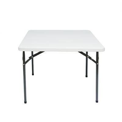 China Factory Wholesale High Quality Stable Meeting Place Simple Folding White Folding Table for sale