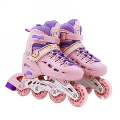 China Kids Play Exercise Freestyle Salom Flashing Wheel For Factory Integrated Sale Adjustable Skate Outdoor Exercise For Girls Boys Roller Skates Shoes for sale