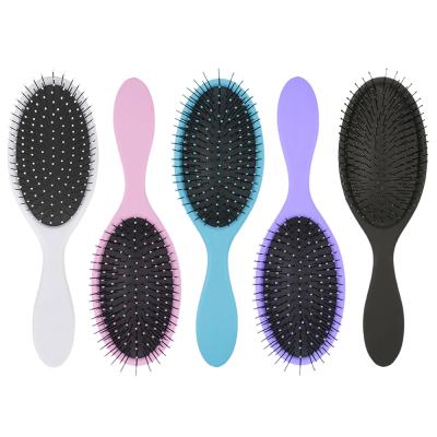 China Massage/detangling/professional salon quality professional metal plastic custom hair brush for sale for sale