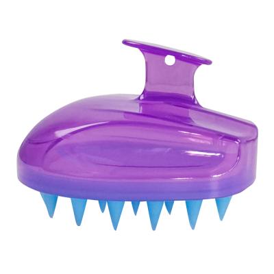 China Home Salon Hair Scalp Massager Shampoo Brush For Hair Soft Silicone Head Shampoo Brush for sale