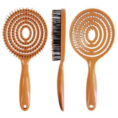 China Classic Detangling Hair Brush Customized Color Curly Hair Brush Waterproof Detangling For Women for sale