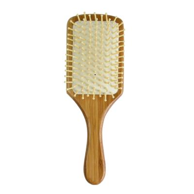 China Factory direct sale reasonable prices waterproof crafted bamboo air cushion paddle hairbrush for sale