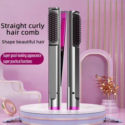 China Hot Selling Hair Straightener Safety Brush Electric Flat Iron Hair Straightener Comb for sale