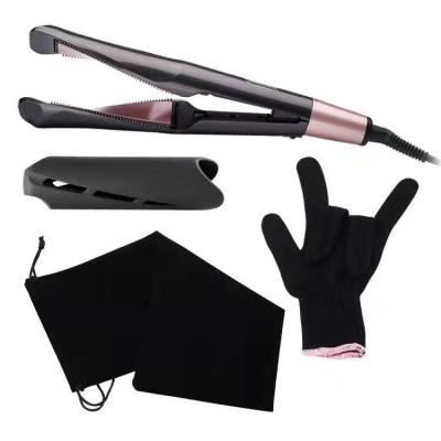 China Safety hair straightener, curling iron, hair straightening and curling combo for sale