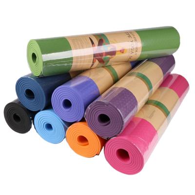 China Eco Friendly Foldable 6mm Yoga Mat Custom From Eco Tape Yoga Mat Suppliers Wholesale High Quality for sale