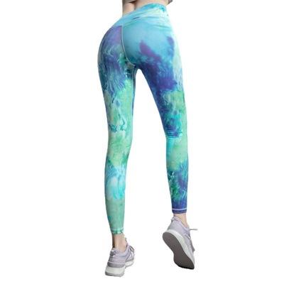 China Breathable Wholesale Tie Dyed Women Workout Sport Ladies Joggers XL Yoga Pants Trousers for sale