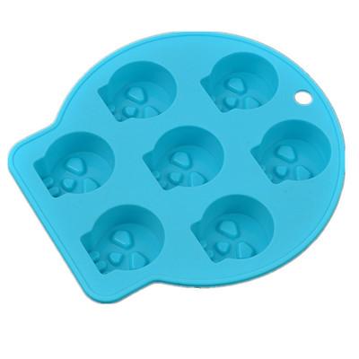 China Disposable Halloween Ice Cube Tray Silicone Custom Ice Cube Tray Mold Cake Mold for sale