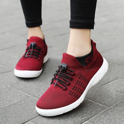 China Women's platform ladies round sneakers 2021 white women's breathable sports shoes sneakers shape ladies new for sale