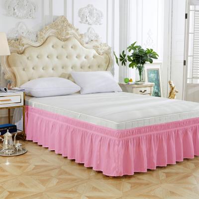 China AC003 new fashion low price customization dye sublimation durable wrap around bed skirt bedding set home manufacturer in china for sale