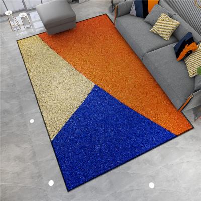 China AC015R Washable Living Room 3D Decorative Area Rug Printed Carpet Area Rug For Living Room Furniture for sale