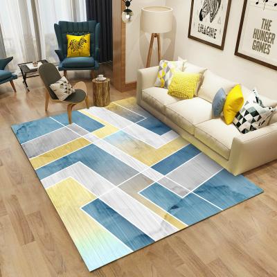 China Popular Washable In America Living Room Decorations Home Centerpiece Geometry Shaped Polyester Blanket for sale