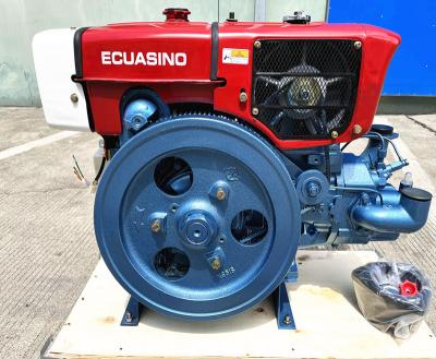 China Marine Boat Engine Condensing Horizontal Water Cooled Single Cylinder Diesel Engine ECUA1115NM Four Stroke Cheap Price for sale