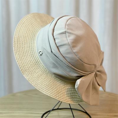 China Breathable Sun Visor Hats Beach Sun Visor Fisherman Spring Striped Running Women Summer Sun Hat Sun Visor Hats for sale