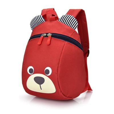 China OEM Factory Custom Waterproof Cute Bear 1-2Year Little Toddler Backpack With Leash Kids Children Backpack For Boy Girl for sale