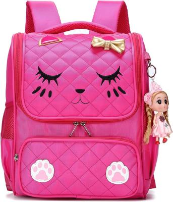 China Factory OEM Custom Cute Waterproof Backpack for Preschool Kids Toddler Girl Bookbags Primary School Bags for sale