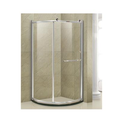 China Modern Stainless Glass Sliding Roller Wheel Sliding Shower Enclosure One Shower Door for sale