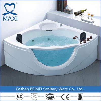 China MAXI Eco-friendly Acrylic Whirlpool Massage Bathtub Free Standing Walk In Tub Shower Combo for sale