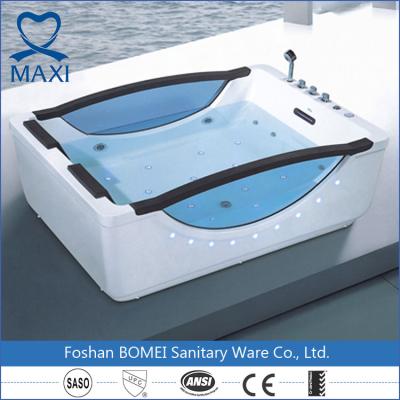 China Twin 2 Person Whirlpool Bathtub Massage Soaking Tub for sale