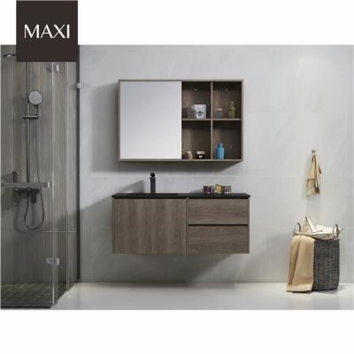 China Modern Hot Sale Customized Bathroom Cabinet Wall Mounted Bathroom Vanity for sale