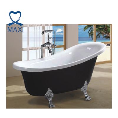 China Modern Custom Design Bathroom Shower Jet Whirlpool Bathtub With Four Legs for sale