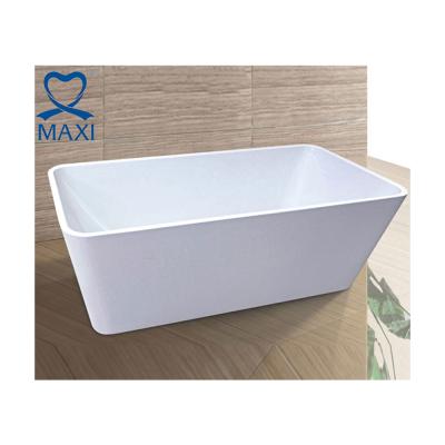 China China Manufacturer Modern Square Portable Indoor Bathroom Whirlpool Soaking Bathtub for sale