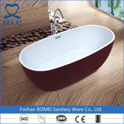 China Classic European MAXI New Style Acrylic Bathroom Soaking Tubs Make in Porcelain for sale