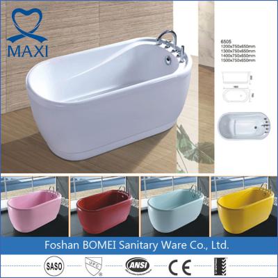 China Modern Colorful Luxury Soaking Tubs Bathtub With Reasonable Price for sale