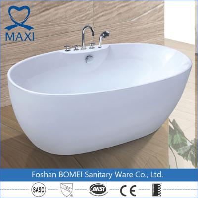 China Hot Selling Large Size Oval Freestanding Soaking Bathtub for sale