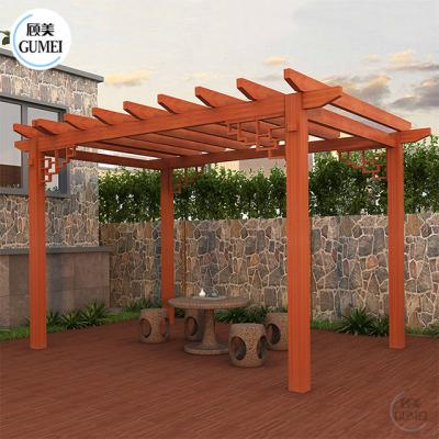 China Factory Price Gazebo Pergola Aluminum Trellis Outdoor Pergola Waterproof For Garden for sale