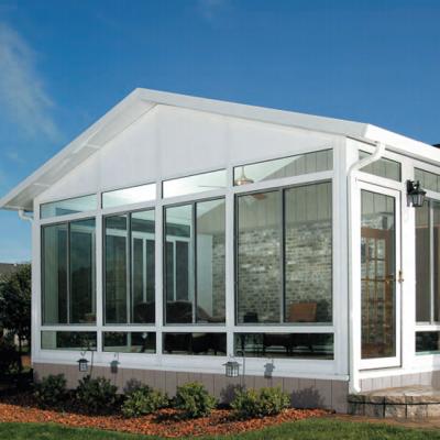 Cina Sunroom Panel Garden Glass House for Solarium Insulating Glass Aluminum Alloy glass accessories Lifetime Powder in vendita