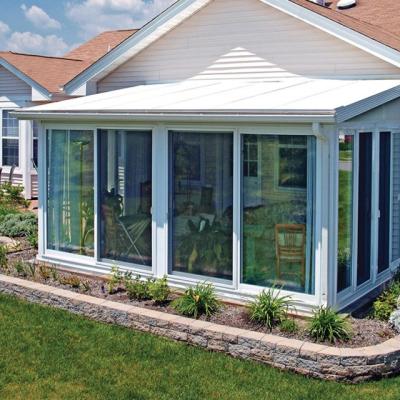 Cina Sunrooms Style Garden Glass House Prefabricated Sunroom Aluminum  for Solarium New Insulating Glass Life in vendita