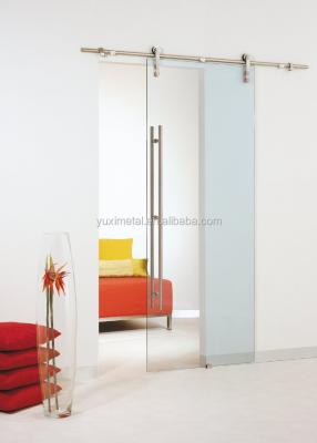 China Sliding High Quality Interior Modern Single Sliding Shower Glass Door for sale