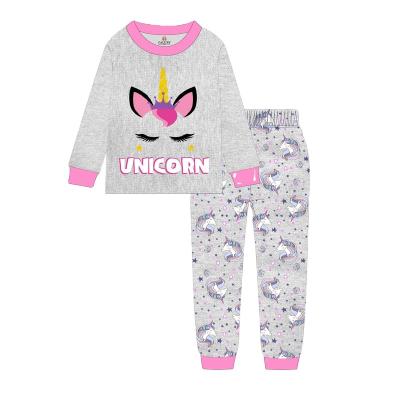 China Wholesale Cute Cartoon Breathable Cotton Pajamas Sleepwear Girls Long Sleeve Pajamas Set For Kids Pajamas 100% Caluby Cotton Pajamas Brand Caluby for sale