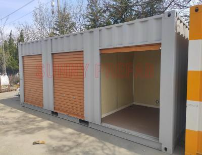 China Modern Steel Material Welded Mobile Tiny House Warehouse Modular Mobile Storage Container for sale