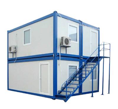 China Modern Sandwich Panel 20ft 40ft Steel Frame Prefab Modular Container Home Prefab Homes for sale