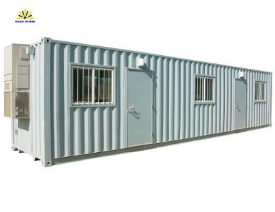 China Modern shipping prefab container house china prefab 40ft modern shipping container house 40ft modular steel movable house for sale