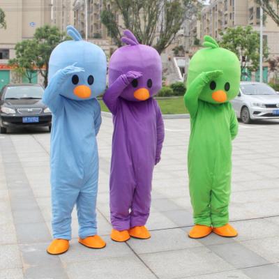 China Internet celebrity soft yellow duck cartoon doll costume festival activities hand out fliers installed stalls publicity performance for sale