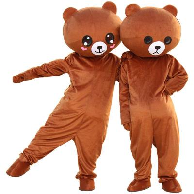 China Net Red Cartoon Blinking Bear Doll Clothing Walking Cartoon To Figure Performance Customized Props To Do Dancing Bear - Mascot Costume for sale