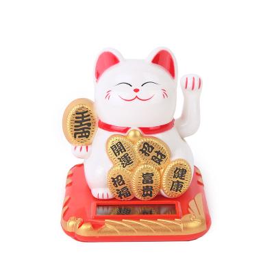 China Creative decoration soft solar pieces cat fashion swinging cartoon gifts car with base accessories wholesale elsa mascot costume for sale