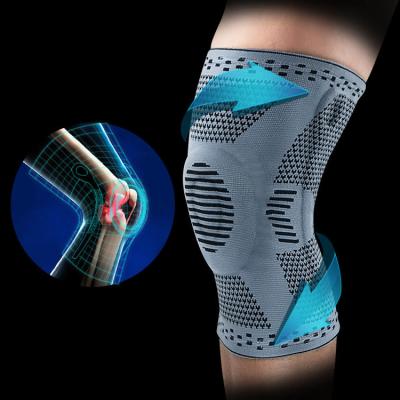 China New Durable Elastic Knee Protector Spandex Knee Brace Spandex Sleeve Rodillera For Sports Protector Knee Brace Support for sale