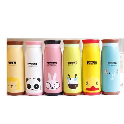 China Creative Stocked Qute Children's Cartoon Stainless Steel Gift Vacuum Cup Customized Logo for sale